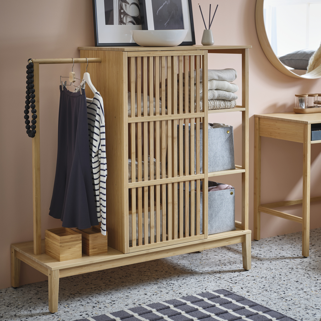 NORDKISA, open wardrobe with sliding door. 2 of 8 open dialog