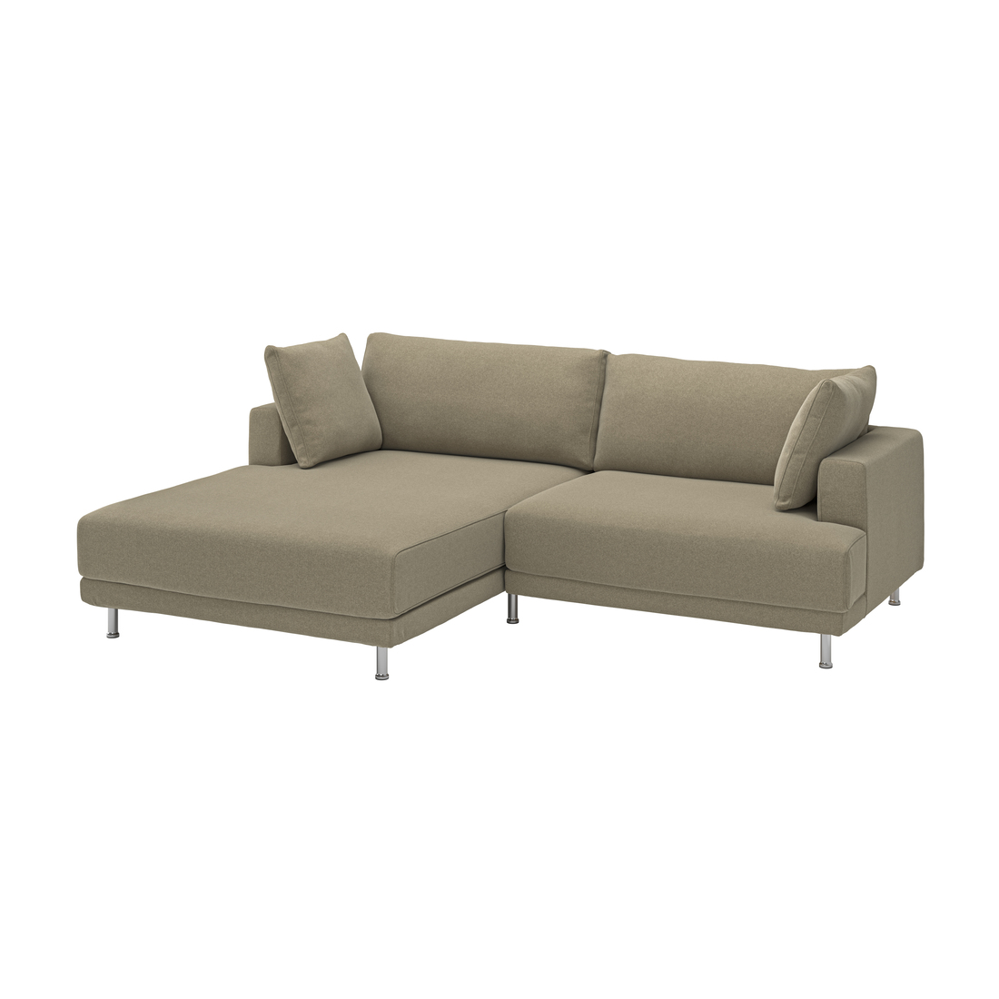Selecciona variación de color: con chaise longue iqzda/Johanneshov marrón-beige
