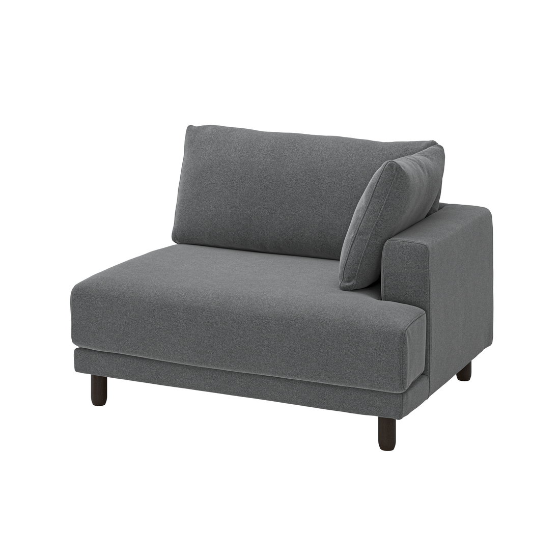 Select colour variation: with armrest right/Johanneshov dark gray