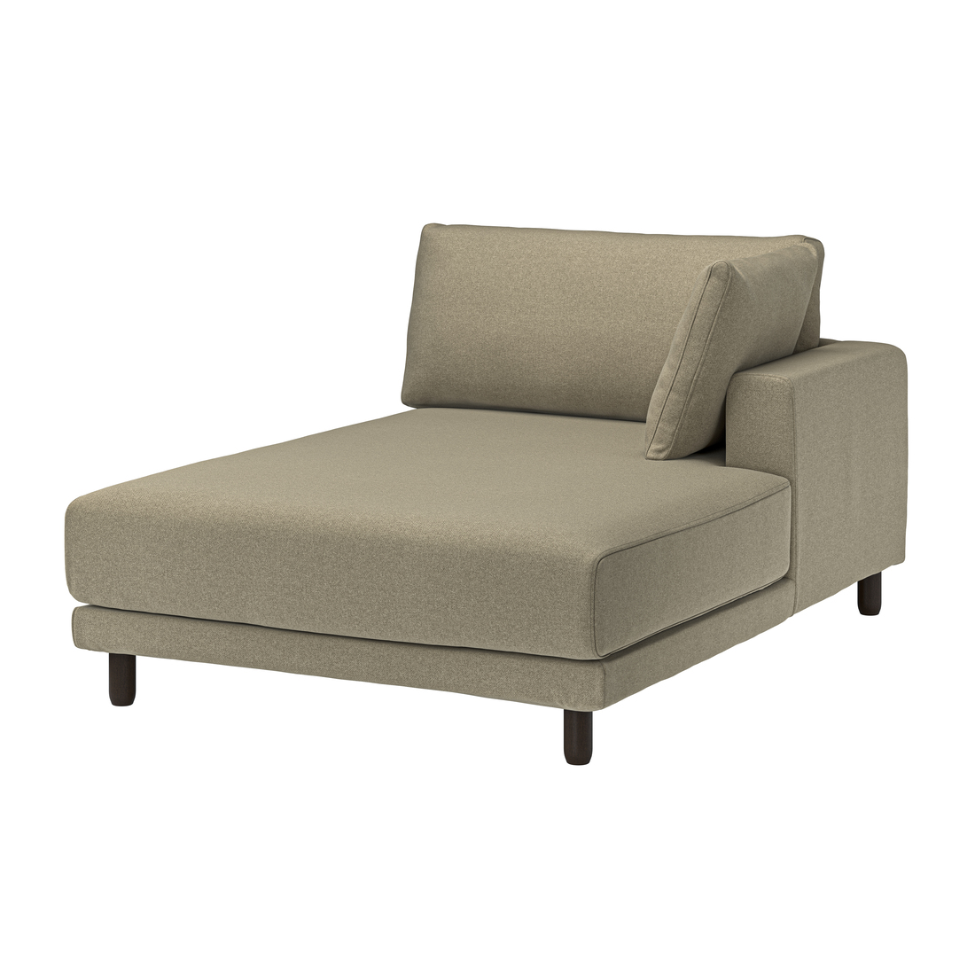Select colour variation: with armrest right/Johanneshov brown-beige