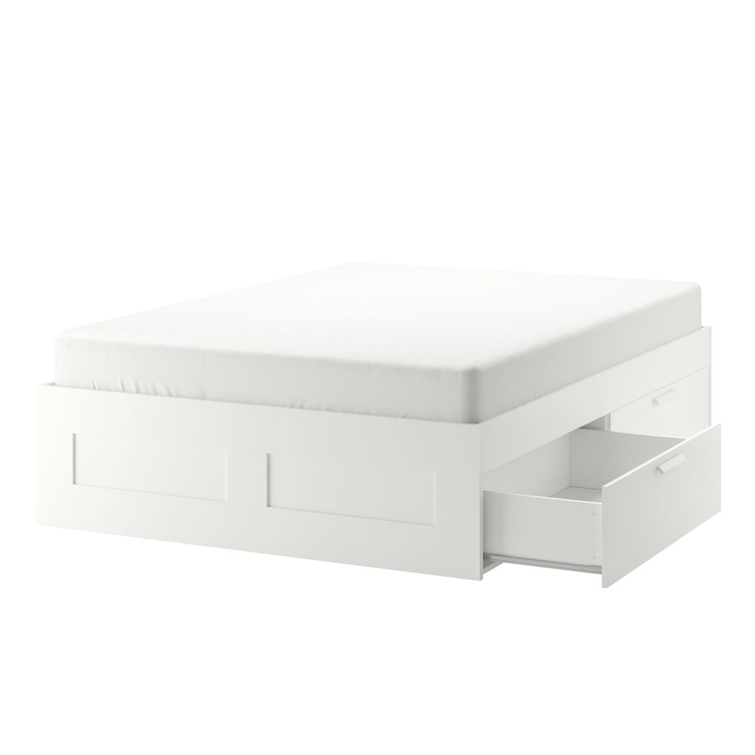BRIMNES, bed frame with storage. 1 of 3 open dialog