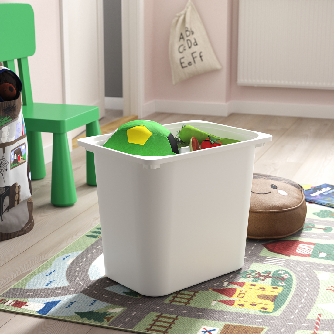 TROFAST, combinación almacenamiento+cajas. 2 de 4 abrir diálogo