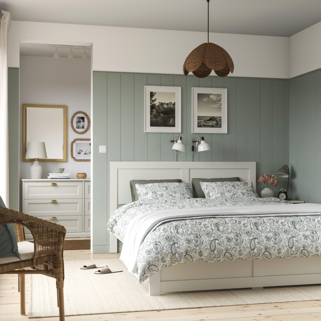 FÅGELFJÄLLET, base de cama. 2 de 5 abrir diálogo
