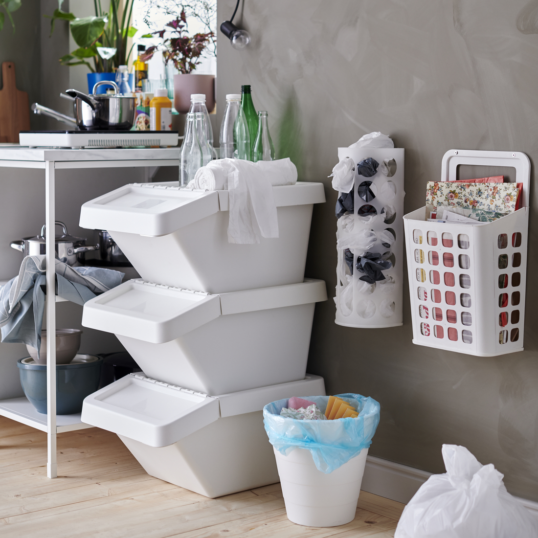 VARIERA, contenedor para bolsas plásticas. 3 de 3 abrir diálogo