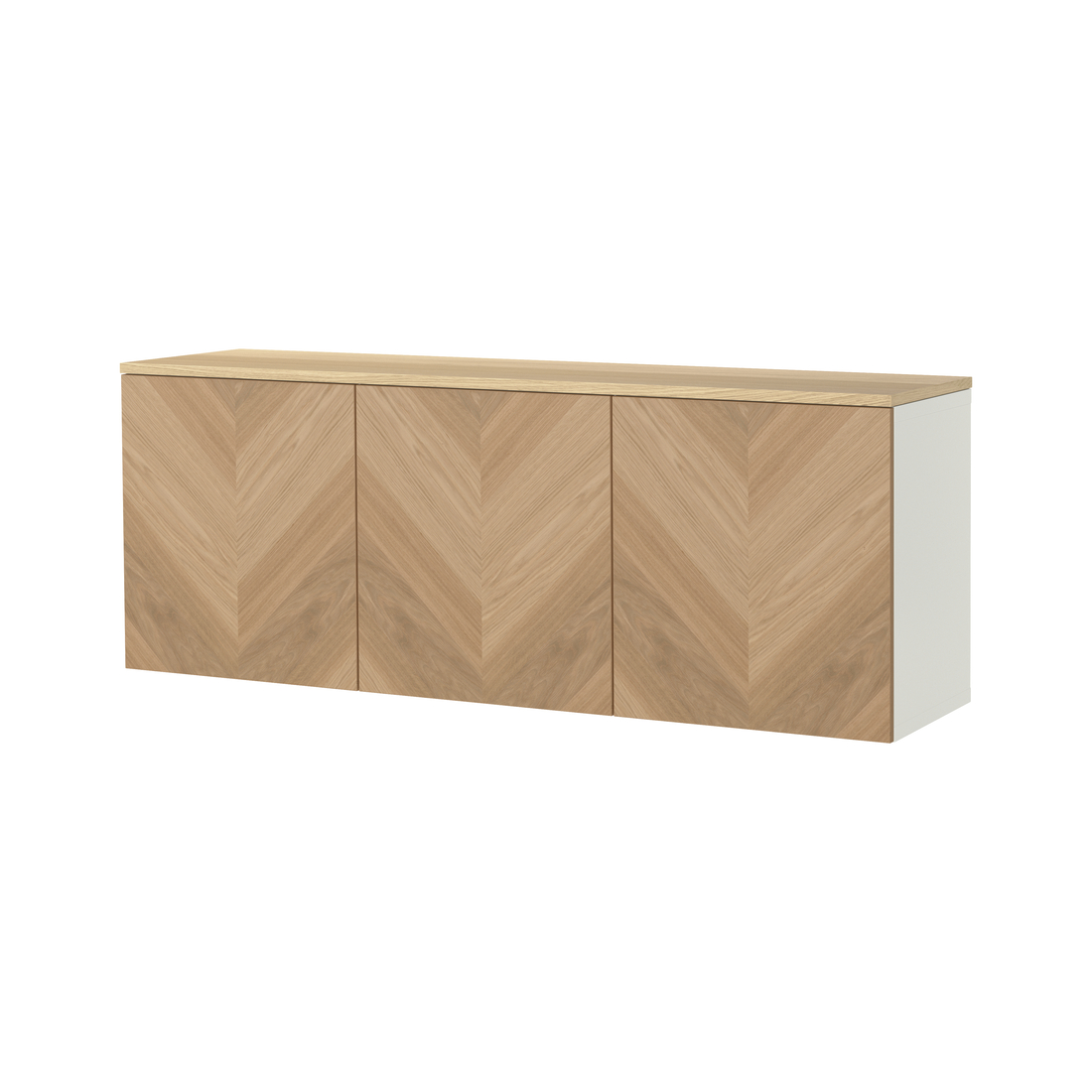 Select colour variation: White-oak veneer / HEDEVIKEN oak veneer