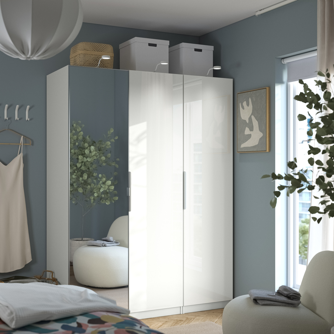 PAX / FARDAL / ÅHEIM, combinación de closet. 3 de 3 abrir diálogo