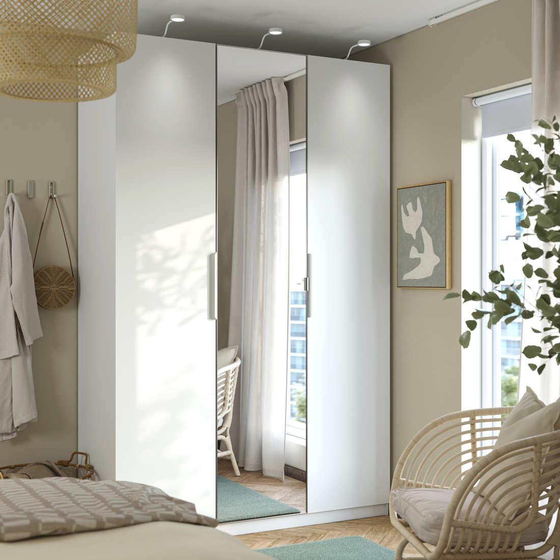 PAX / FORSAND / ÅHEIM, combinación de closet. 2 de 3 abrir diálogo