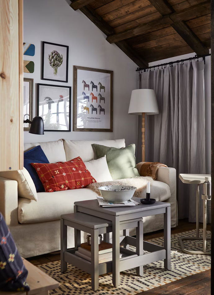 Living room with sofa