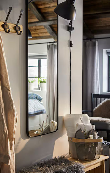 Mirror on the hall
