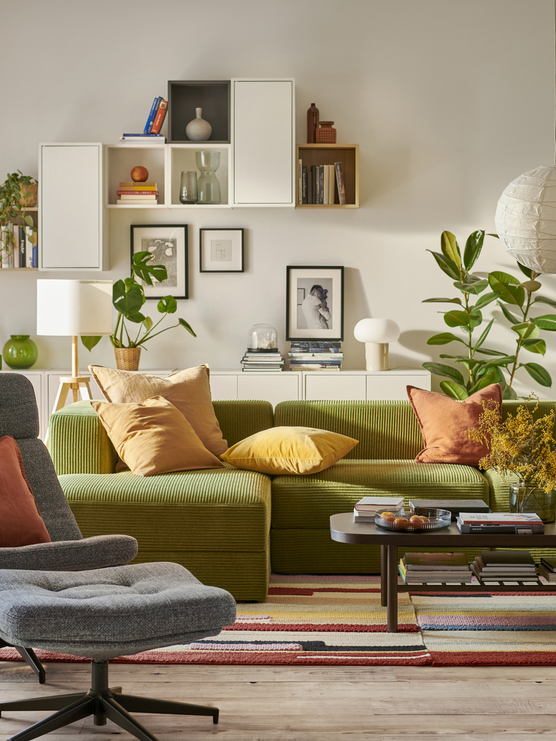 a space more personal with plants