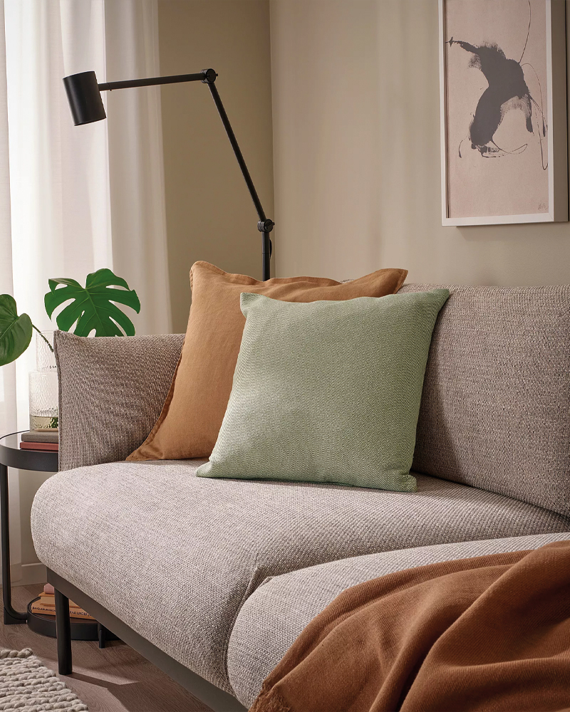 Warm colors cushions for your sofa