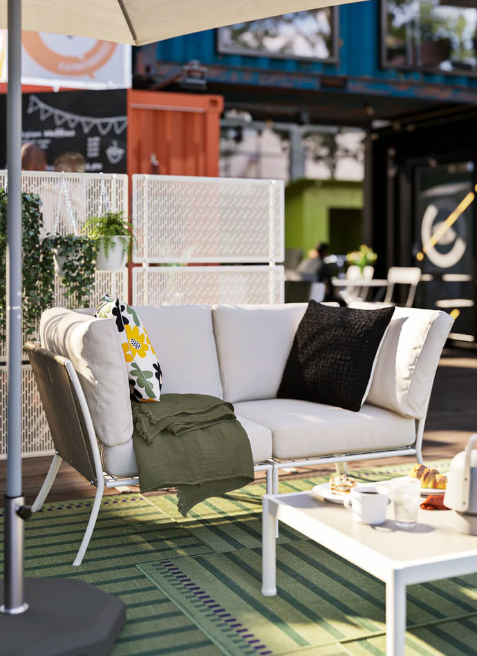 SEGERÖN 2-seat sofa, outdoor