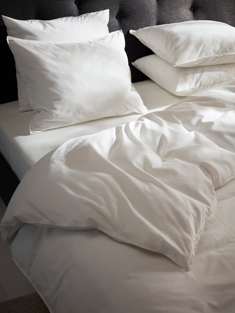 NATTJASMIN Pillowcase and Fitted sheet
