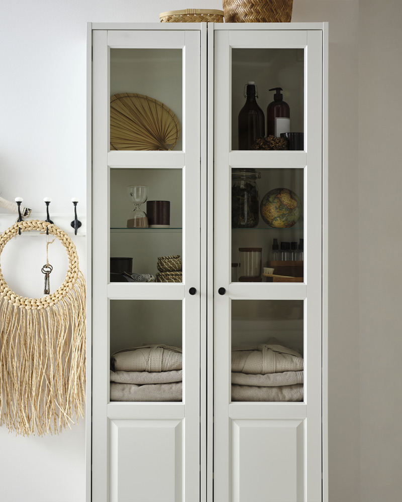 High cabinet with doors TÄNNFORSEN.