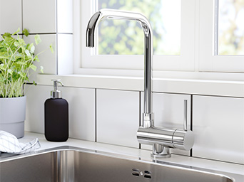 JUTTERN Grifo cocina plegable
