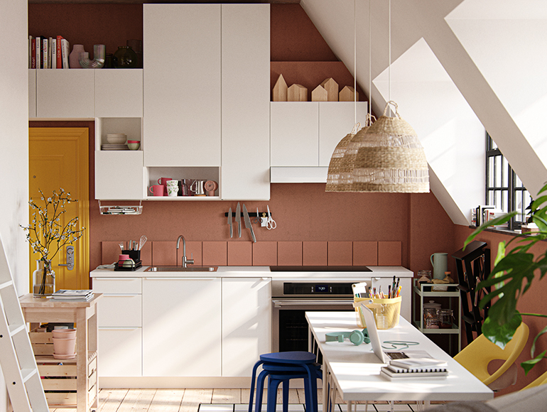 La armonía de una cocina superorganizada