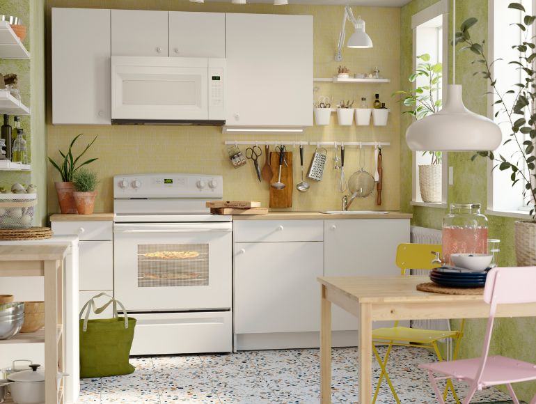 How to organize and distribute the kichen of a shared apartment