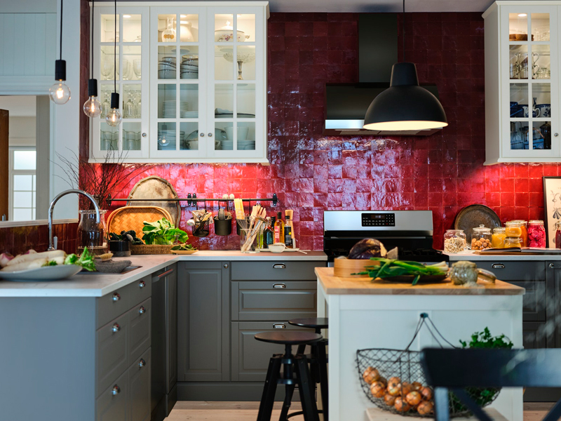 This traditional kitchen is full of country charm