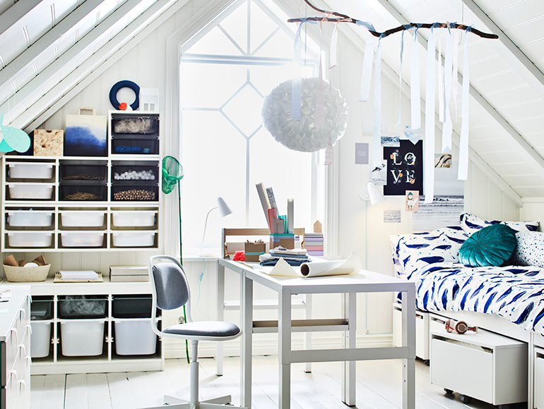 A sea-inspired space for dreams and creativity