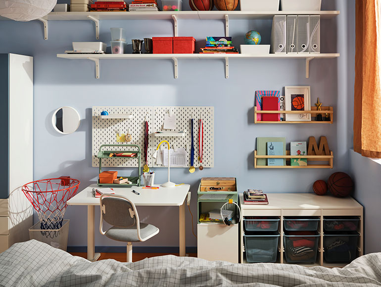 Una habitación infantil de estilo escandinavo que crece con tus hijos