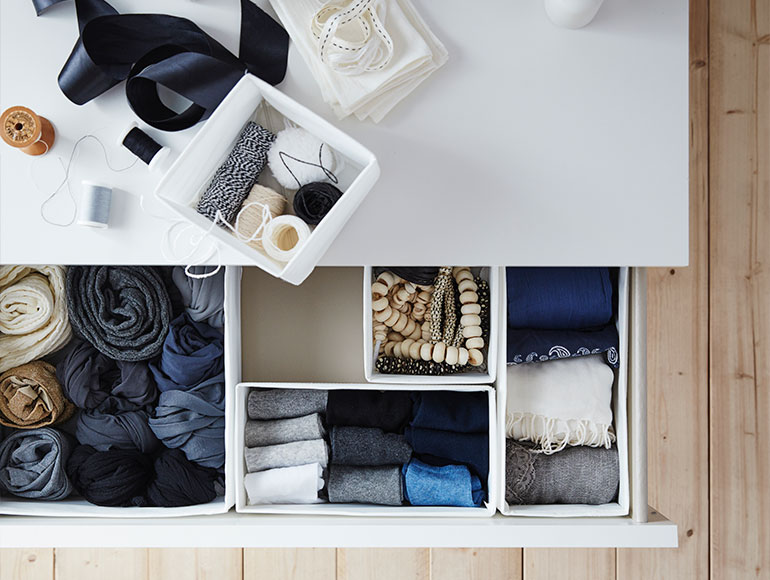 5 tidy tips: how to organise a chest of drawers