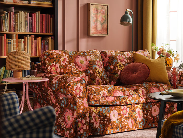 Let your home bloom with floral bedding and textiles